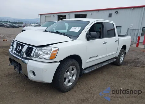 2007 Nissan Titan Se from USA, damaged, VIN 1N6AA07B57N230829